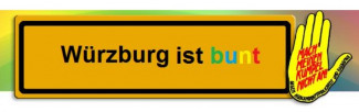 Logo Würzburg ist bunt