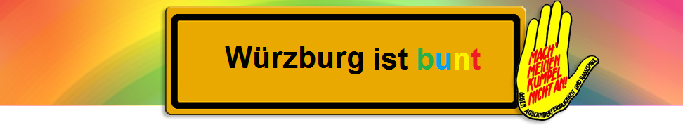 Logo Würzburg ist bunt