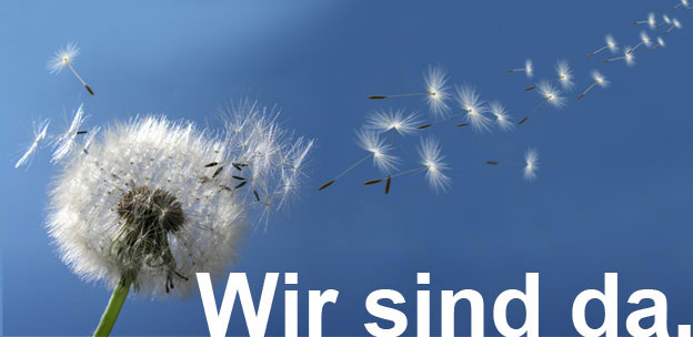 Pusteblume_Wir sind da