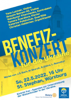 Plakat Benefizkonzert