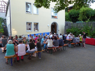 Zusammensein beim 50 jährigen Bestehen