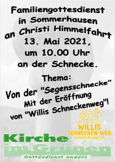 Himmelfahrtsgottesdienst Sommerhausen