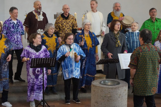 Tansaniachor beim Partnerschaftsgottesdienst 