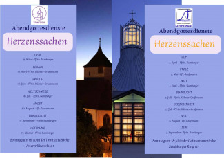 Abendgottesdienste `Herzenssache´