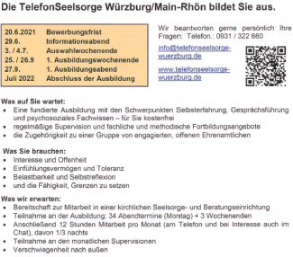 TelefonSeelsorge Flyer