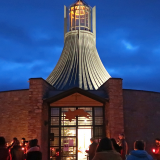 Gethsemane Kirche an heilig Abend