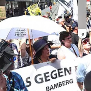 Omas gegen Rechts (Bamberg) beteiligt sich ebenfalls)